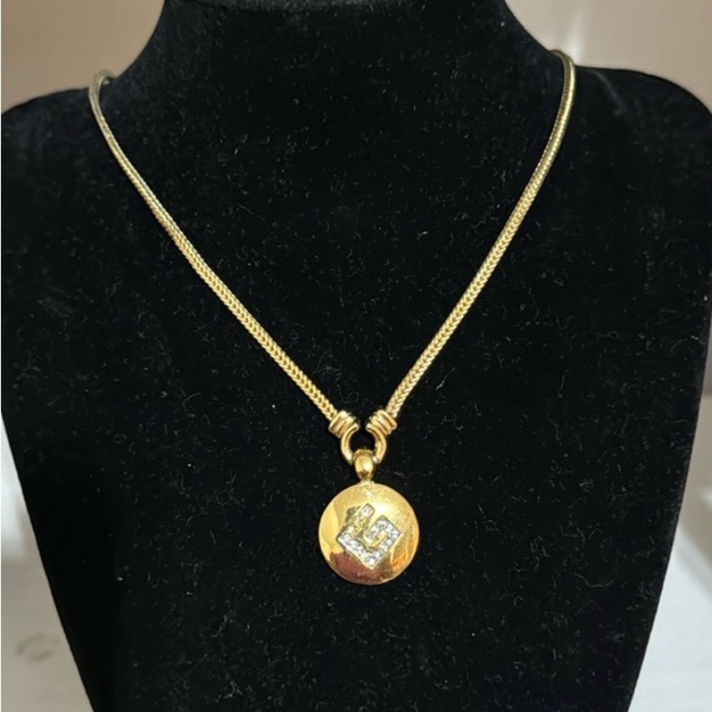 Authentic Givenchy gold plated necklace